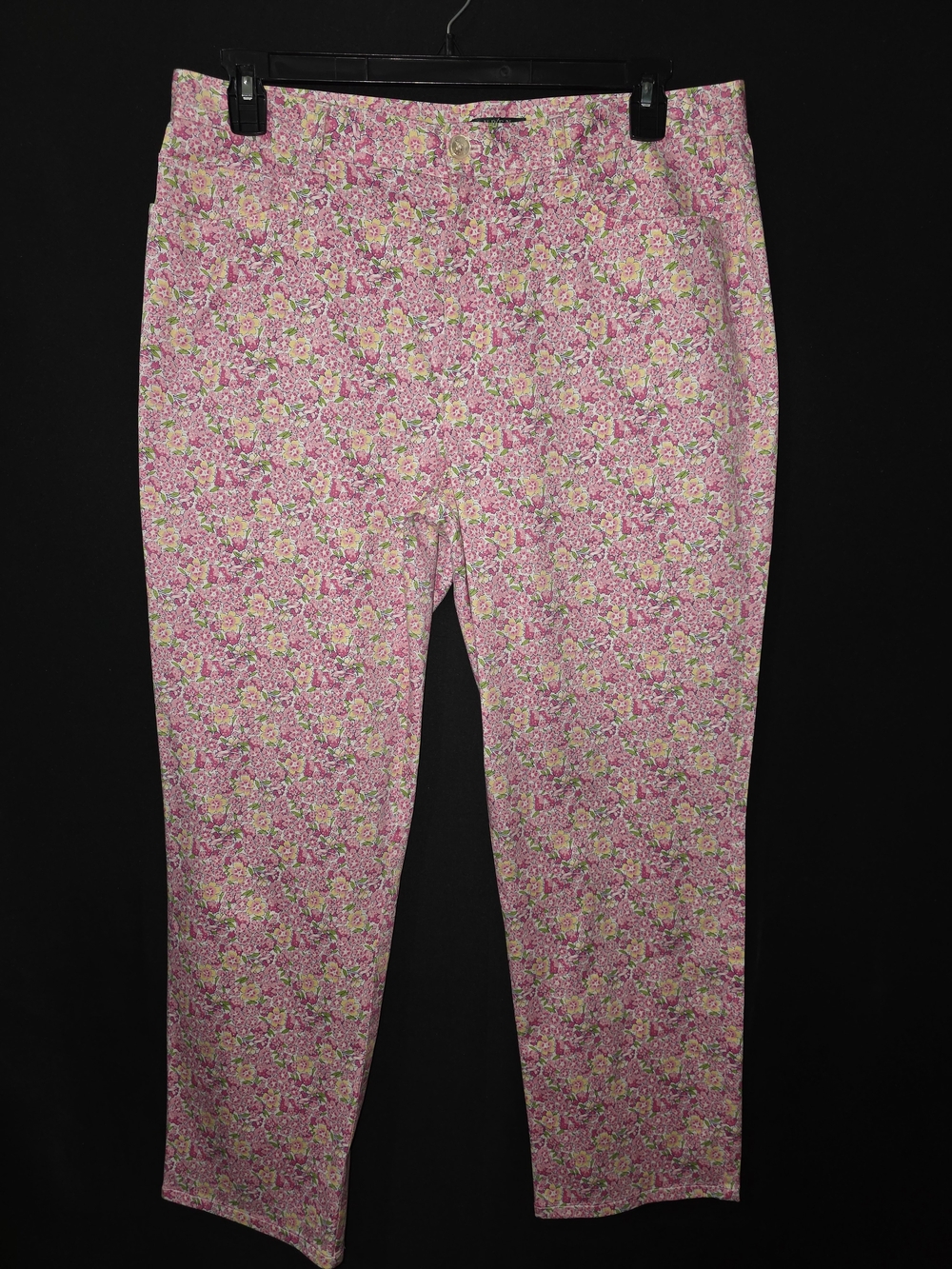 Ralph Lauren Pink Floral Casual Pants